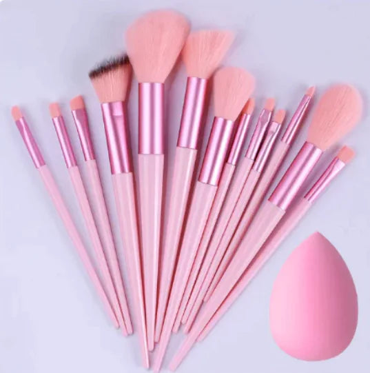 Makeup Brush Set Handle