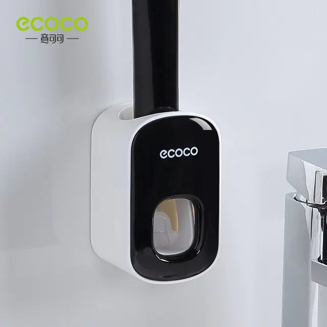 Dispensador automático de pasta de dientes para montaje en pared