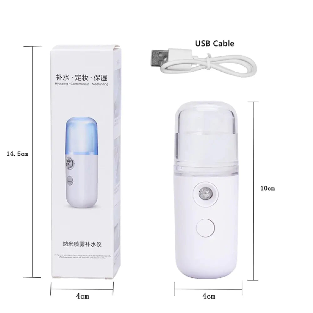 Pulverizador facial recargable