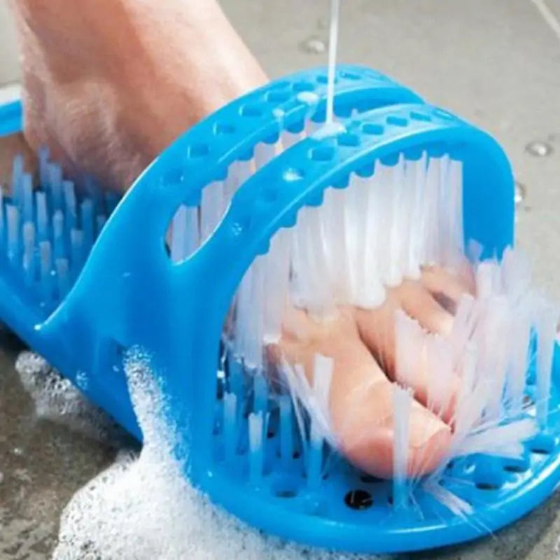 Zapatillas de plástico para masaje de pies y ducha para baño